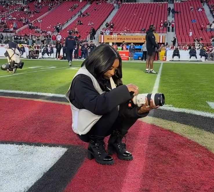 Simone Biles showed a new side of herself