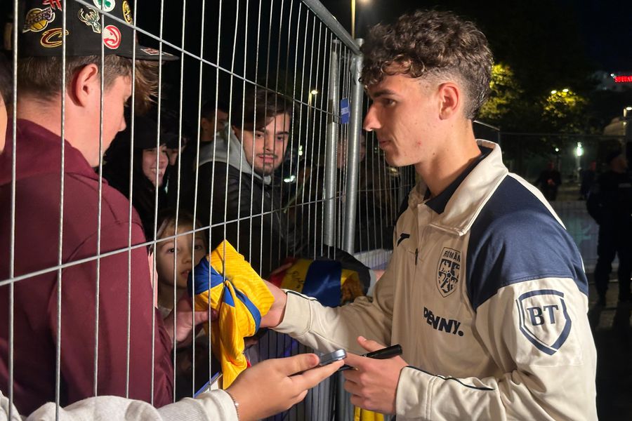 Kevin Ciubotaru after Romania - Moldova/ photo Ionut Iordache (GSP) Is Gigi Becali changing his mind? Declaration of love from the Christmas Fair: