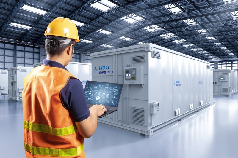 The largest energy battery in Romania. It doubles the country's capacity