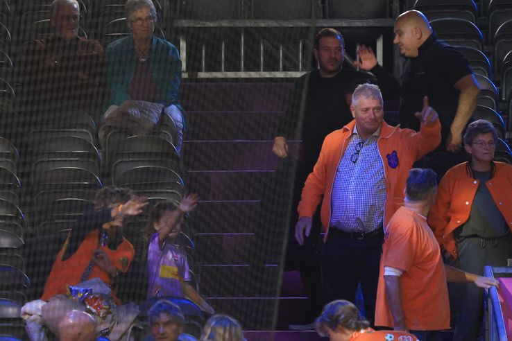 Rafael van der Vaart, at the match Netherlands - Tunisia 39-21 PHOTO: Ionuţ Iordache (GSP)