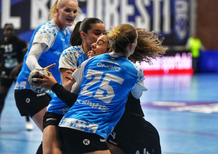CSM Bucharest - HC Zalău, in the Flower League/Photo: Cristi Preda (GSP.ro)