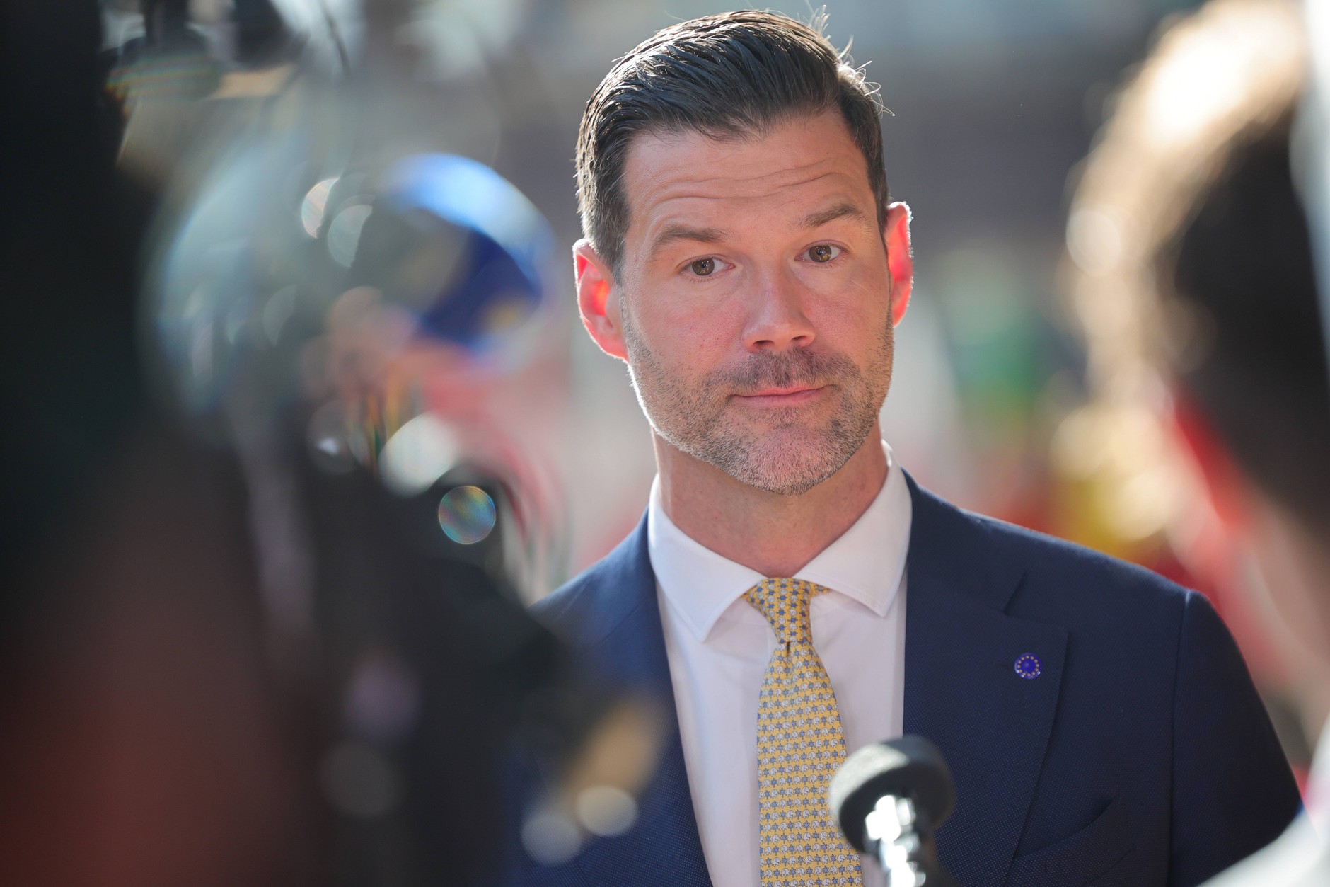 Swedish Minister for Migration Johan Forssell