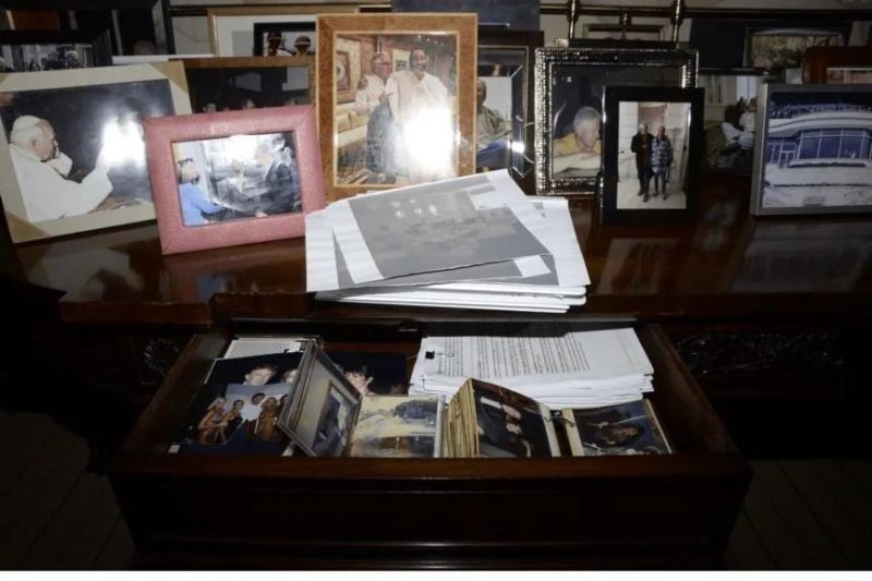 Trump Administration Responds to Accusations of Censorship of Epstein Dossier. Photo that has been pulled from the Department of Justice website