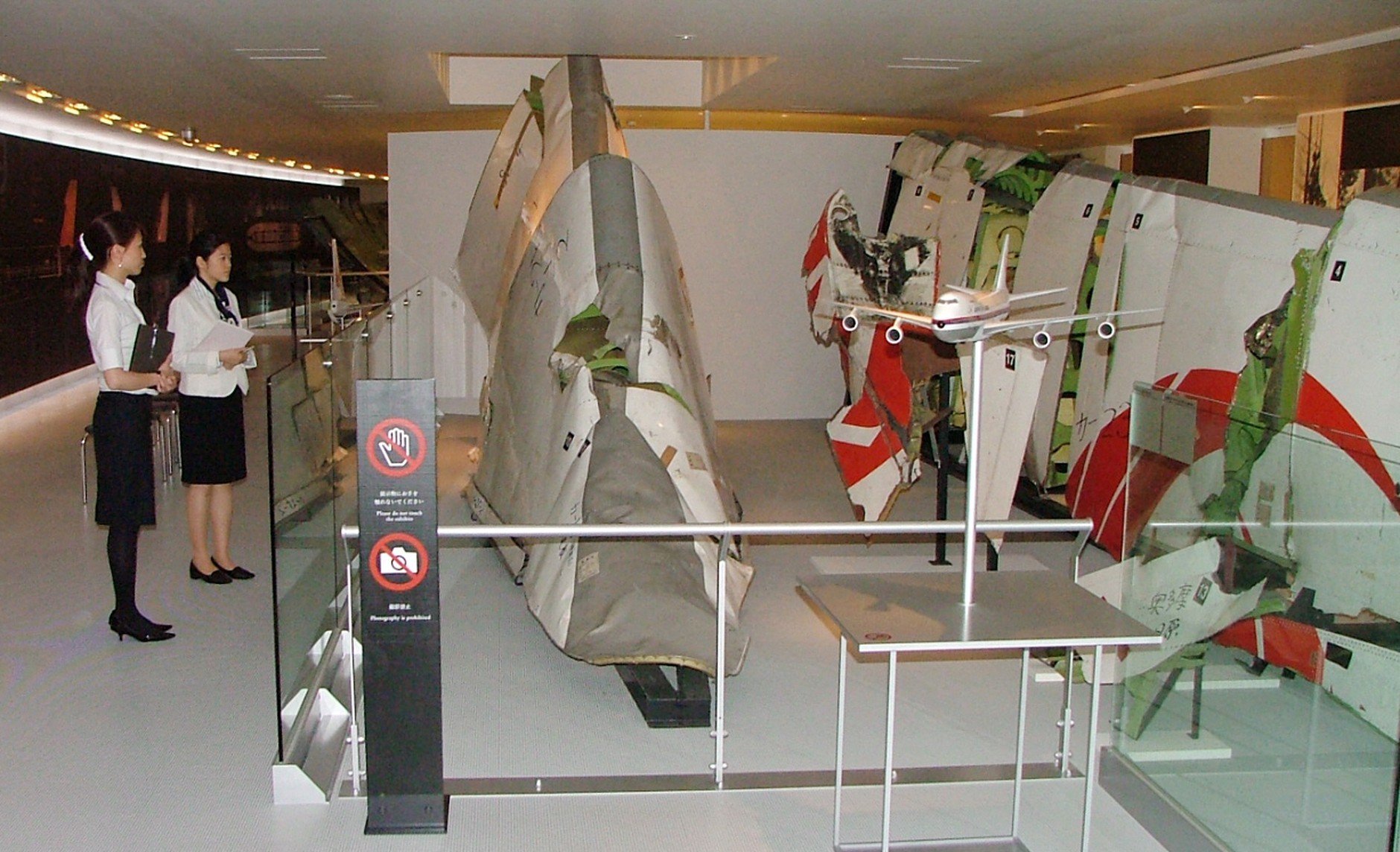 Plane wreckage