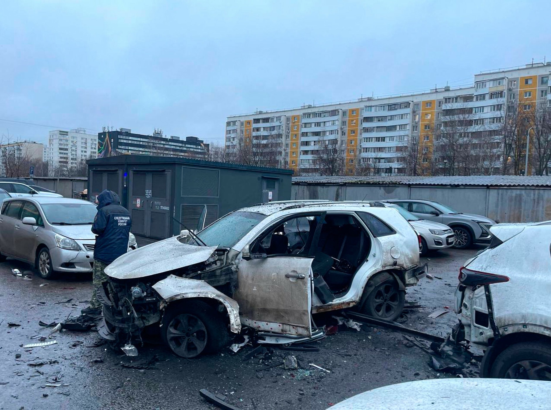 General Fanil Sarwarov's car