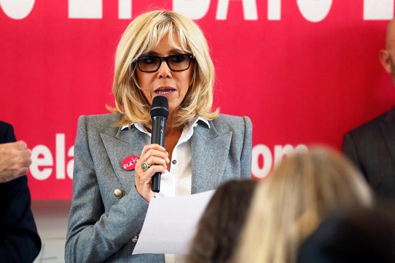 Brigitte Macron, Photo: Patrick Kovarik / AFP / Profimedia Images