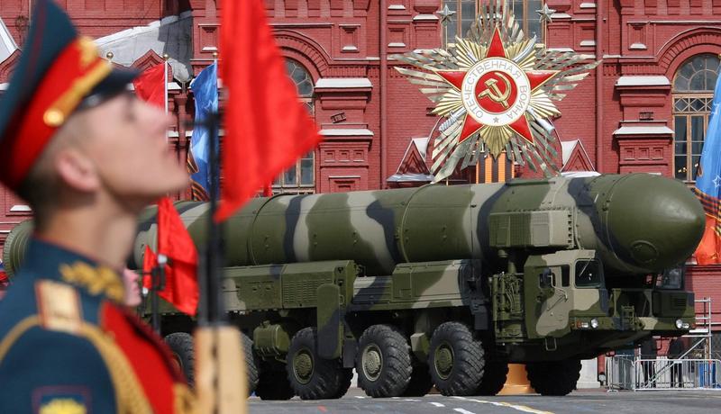 Intercontinental ballistic missile at a parade in Red Square, Moscow, Photo: Yuri Kadobnov / AFP / Profimedia Images