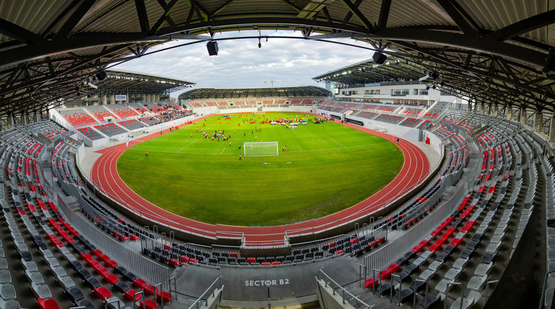 Sibiu Municipal Stadium, Photo: Inquam Photos / Ovidiu Dumitru Matiu