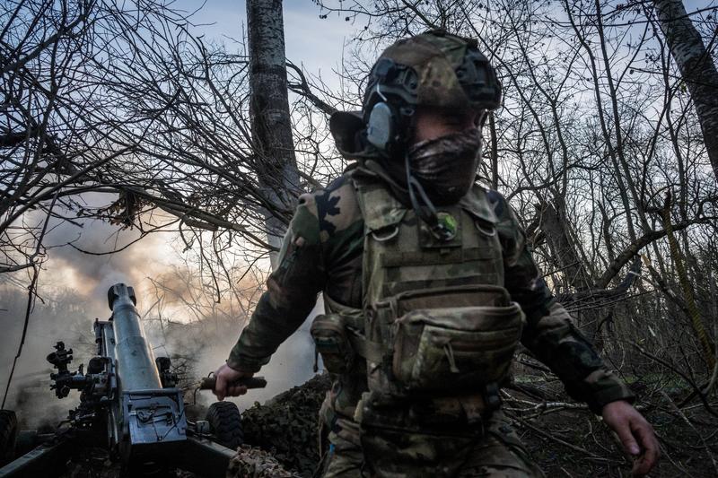 Ukrainian artillery post in the Siversk area, Donetsk region, Photo: AA/ABACA / Abaca Press / Profimedia