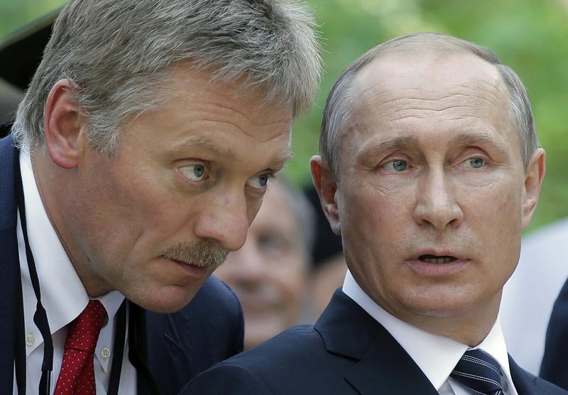 Dmitri Peskov, with Vladimir Putin, Photo: Not supplied / WillWest News / Profimedia