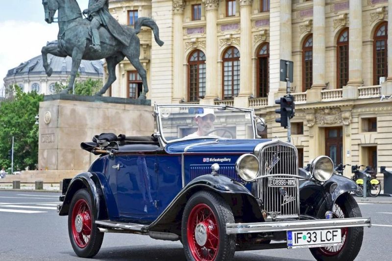 Slaloming through Bucharest traffic: the surprisingly gentle beginnings of today's wildness. The rules of the draconian