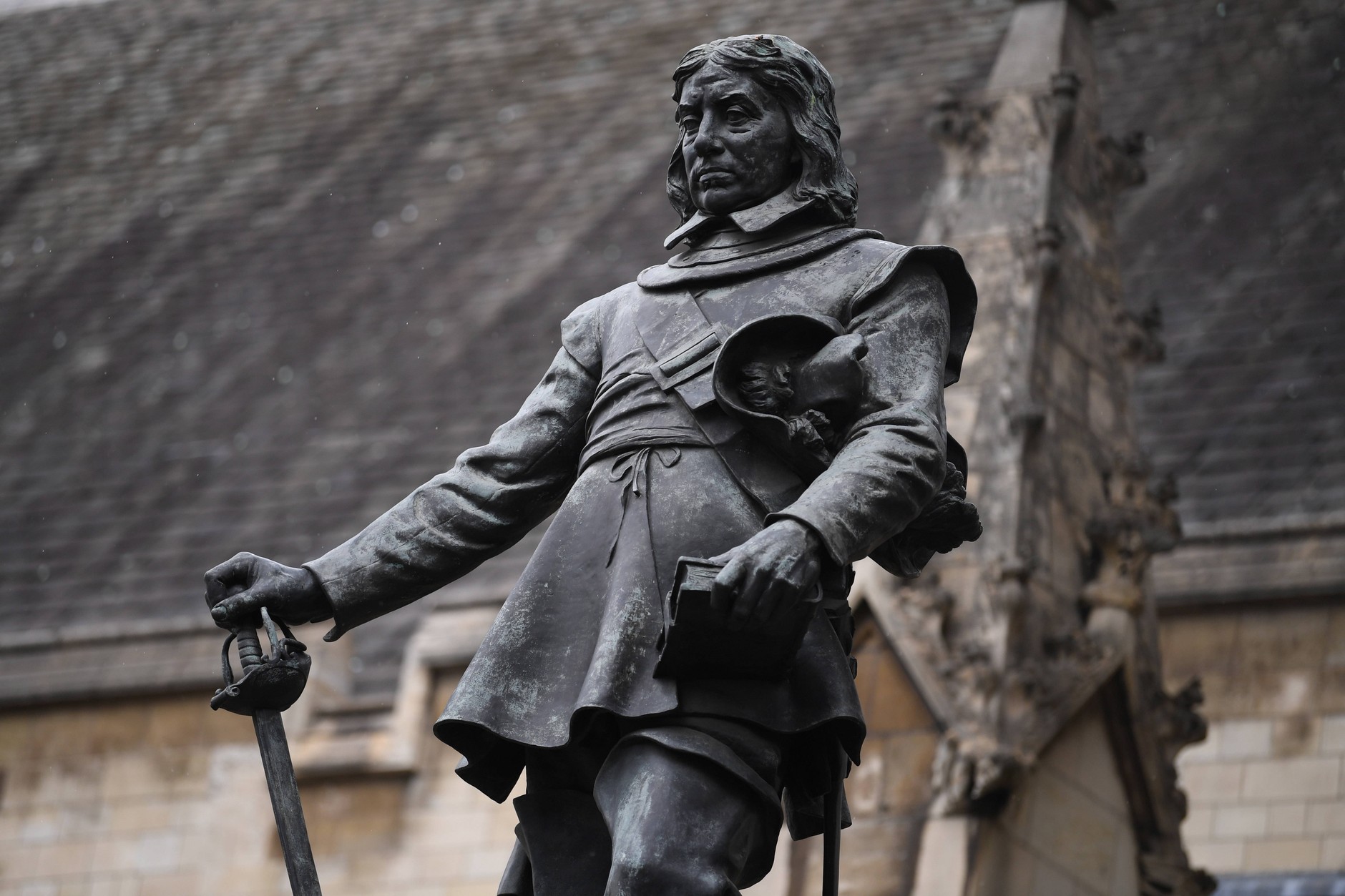 Oliver Cromwell Monument in London