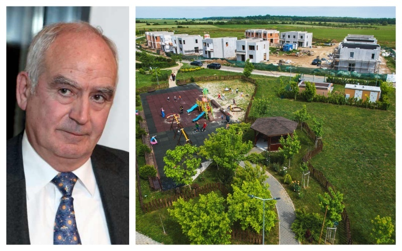 PHOTO Nicolae Rațiu, son of Ion Rațiu, exits the business with the Belgian millionaires that targeted hundreds of houses near Bucharest