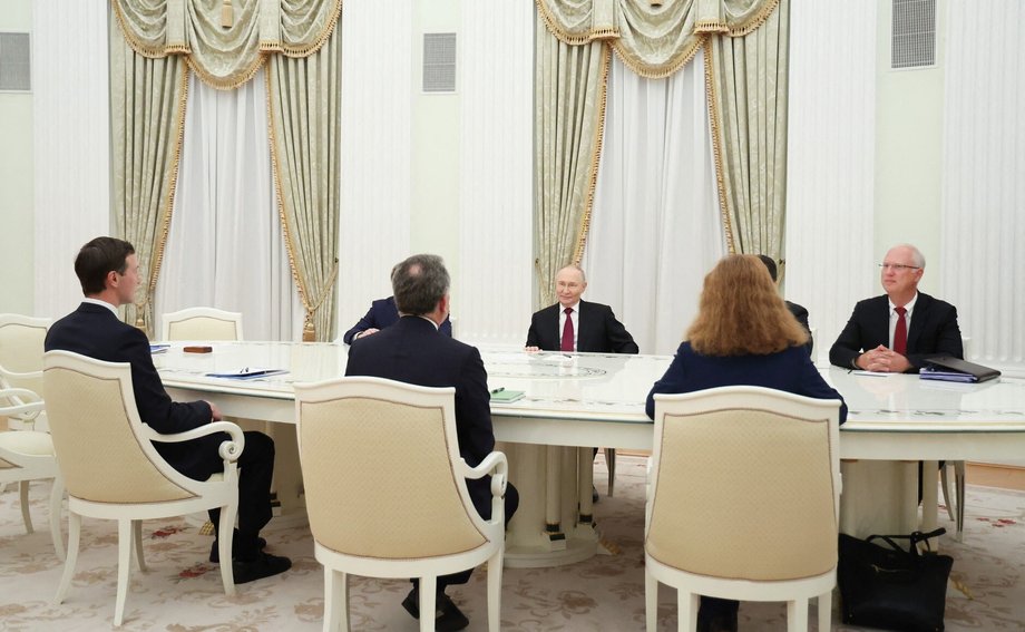 Putin's conversation with US envoys Witkoff and Kushner regarding Ukraine