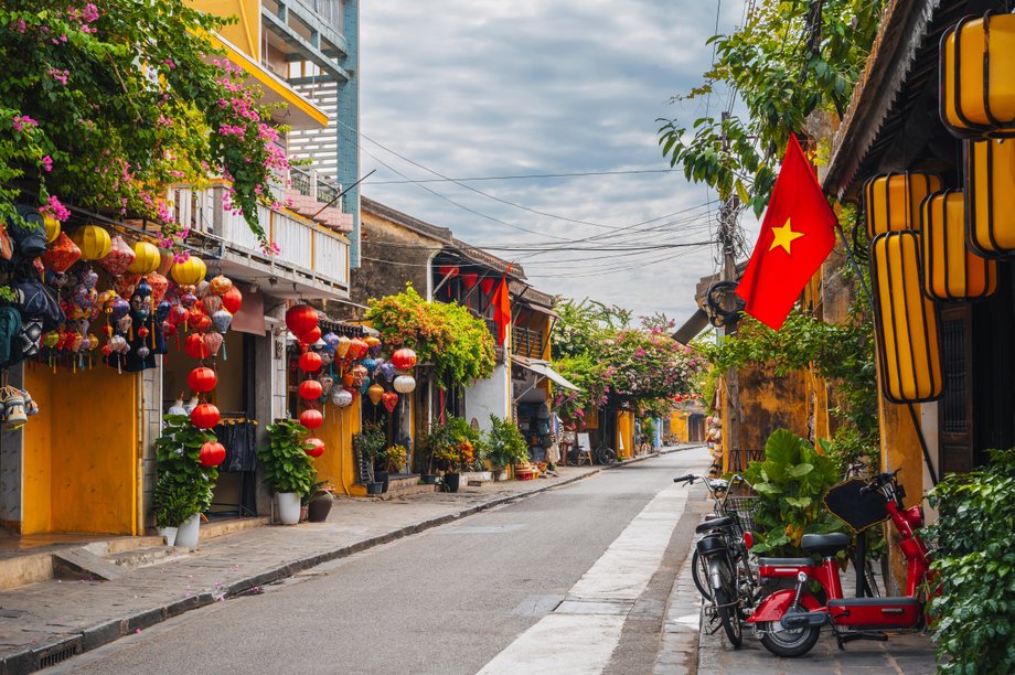 A street in Hoi An