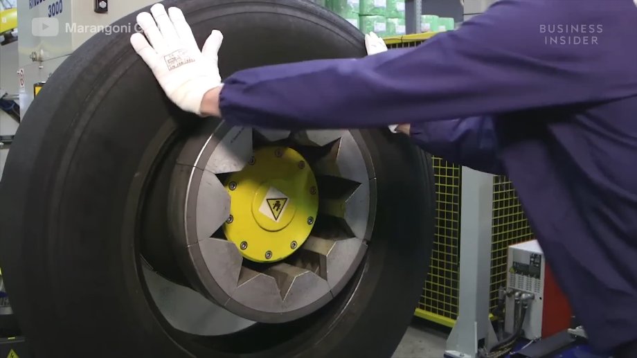 This is where the second life of tires begins