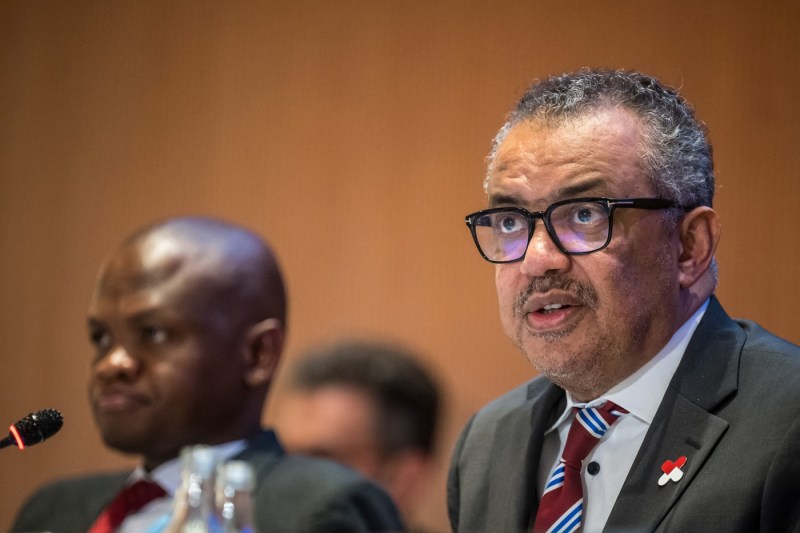 A final appeal by the head of the WHO to the United States not to leave the organization.