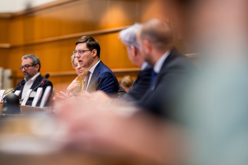 A PSD leader questions the operation of the coalition, if the magistrates' pension law falls to the CCR / The question to which he has no answer