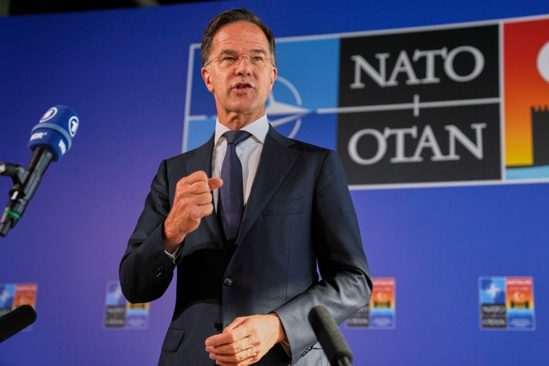 Rutte dashes Ukraine's hopes of joining NATO, due to a
