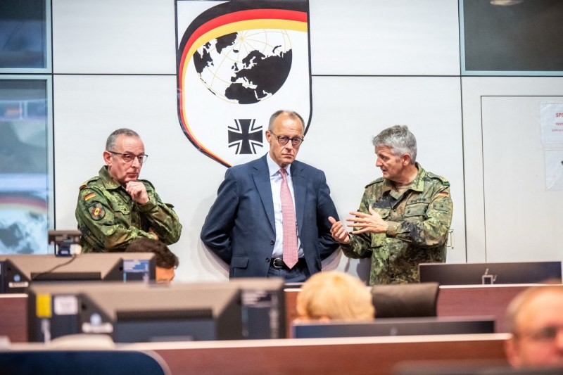 Chancellor of Germany, announcement about the security guarantees granted to Ukraine by the US and Europe. The role of Western troops after an armistice