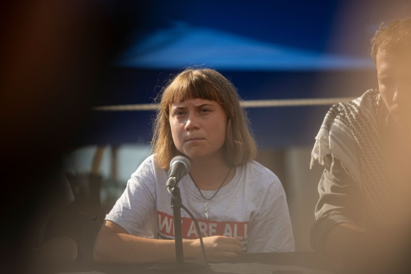 Greta Thunberg was arrested in London during a protest. The activist supported the Palestine Action prisoners