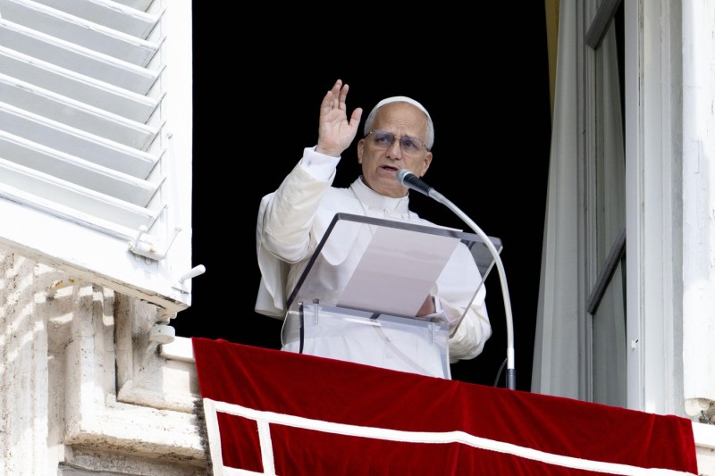 Pope Leo's message at the end of the year: 