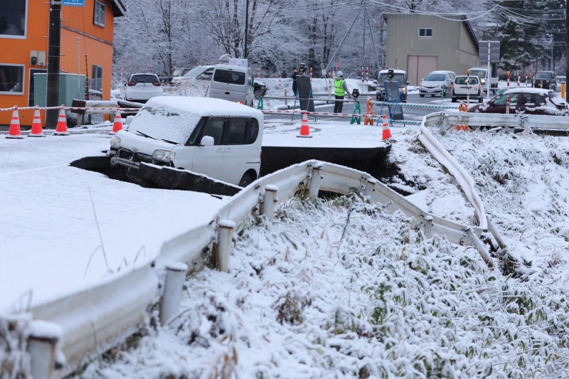 Dozens injured after 7.5 magnitude earthquake hits northern Japan