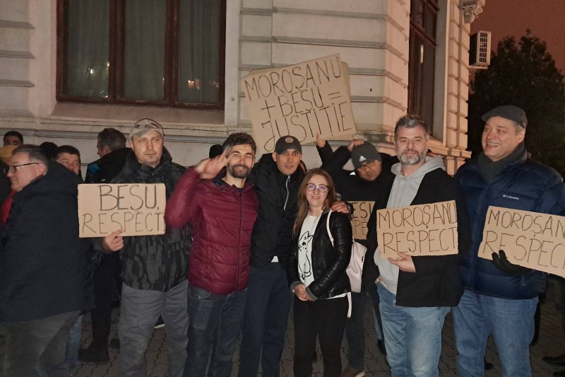 PHOTO How it was at the protest announced by the judge in Craiova: