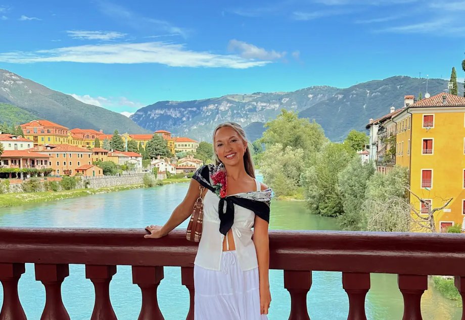 I love visiting family in Bassano del Grappa