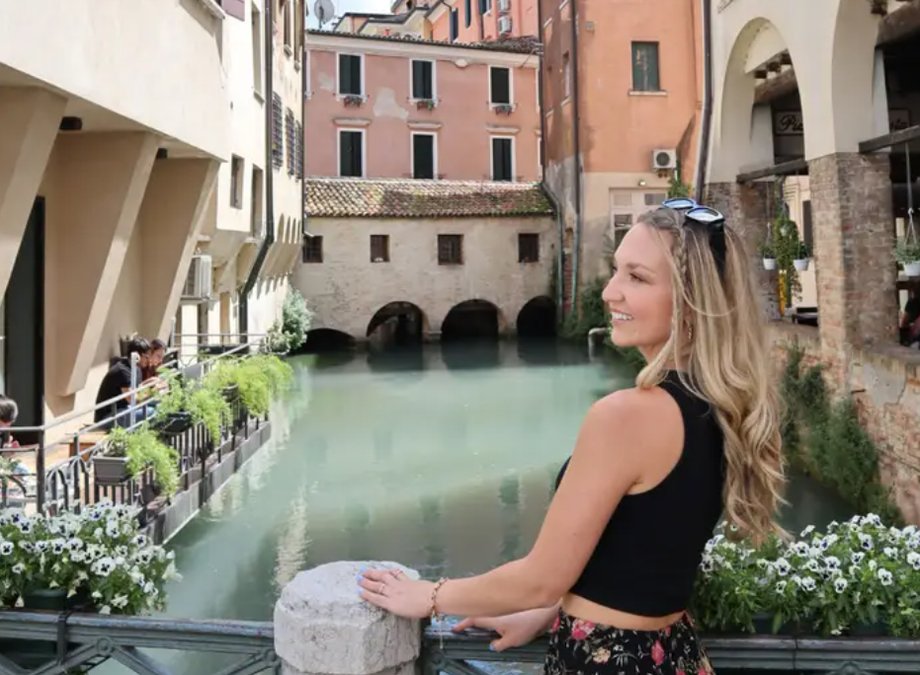 Treviso is about an hour from Venice