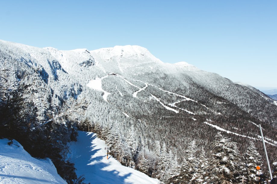 Skiing in the Green Mountains can be difficult, but it helped me improve my skills