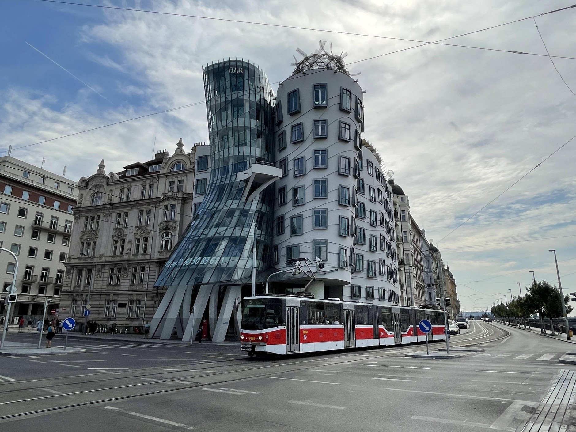 Dancing House in Prague (Czech Republic)