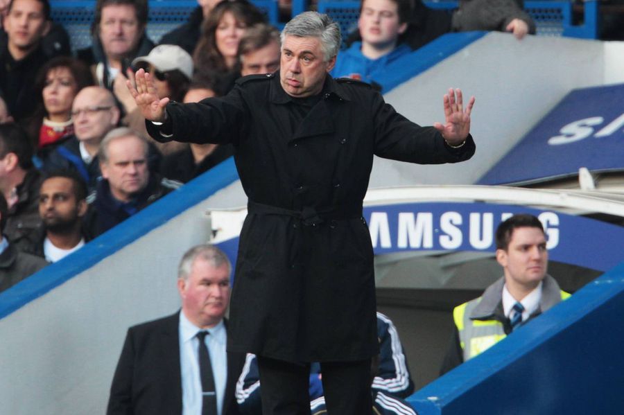 Carlo Ancelotti, during his time as Chelsea coach / Photo: Imago Images Announcement on Carlo Ancelotti's future: