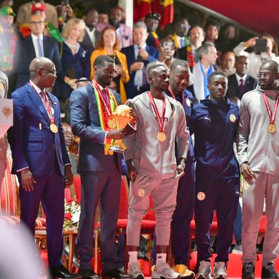 Images of joy » The Senegalese celebrated the Africa Cup of Nations triumph in the streets