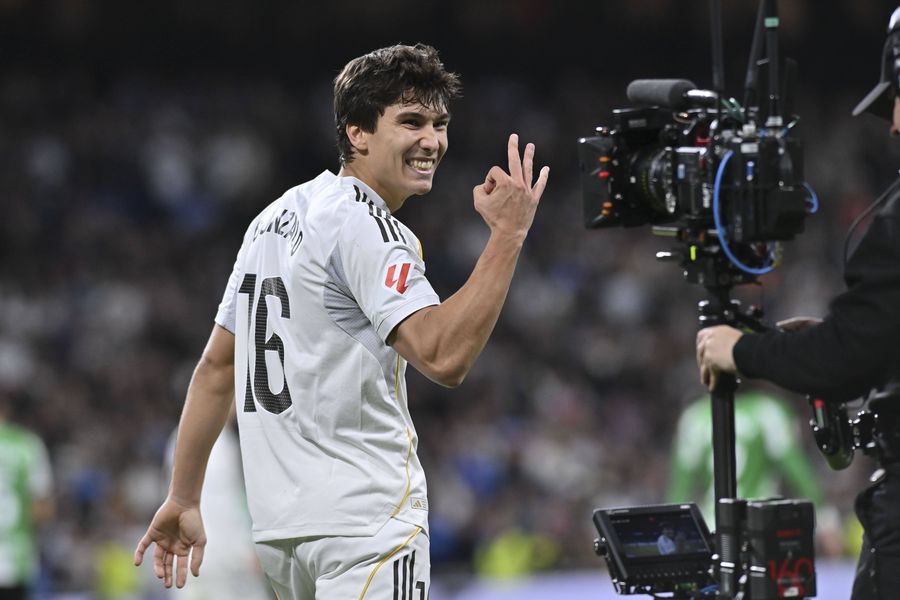 Gonzalo Garcia, the author of a hat trick that entered the history of the club / photo: Imago Images Gonzalo Garcia wrote history at Real Madrid! He entered a select top alongside Ronaldo Nazario and Van Nistelrooy after the hat-trick with Betis