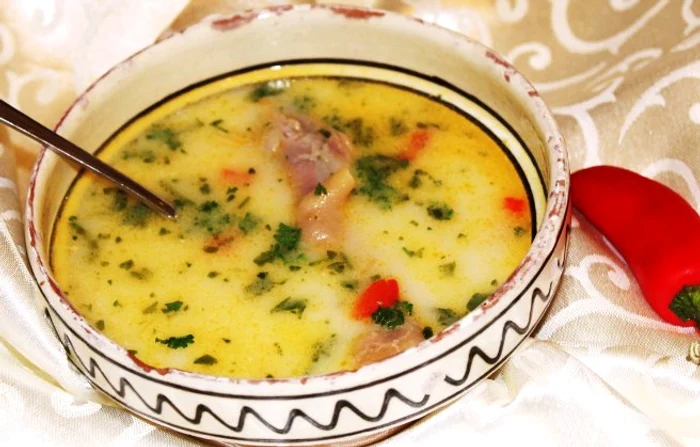 Horseradish soup PHOTO bucataras.ro