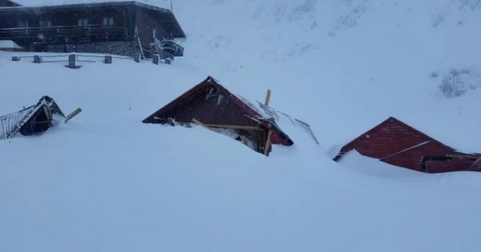 Increased risk of avalanches in the next few days. PHOTO: Dan Popescu