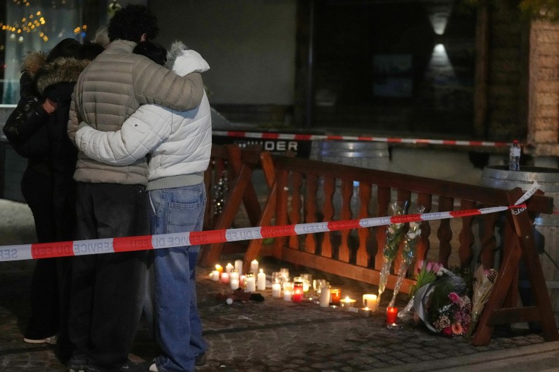 Switzerland prosecutes owners of bar where 40 people died in devastating New Year's fire