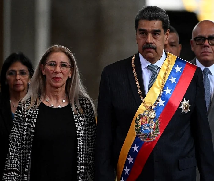 Cilia Flores and Nicolás Maduro/PHOTO:X