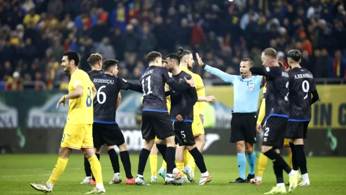 Image from one of the matches Romania - Kosovo PHOTO Prosport/ Mihai Pop