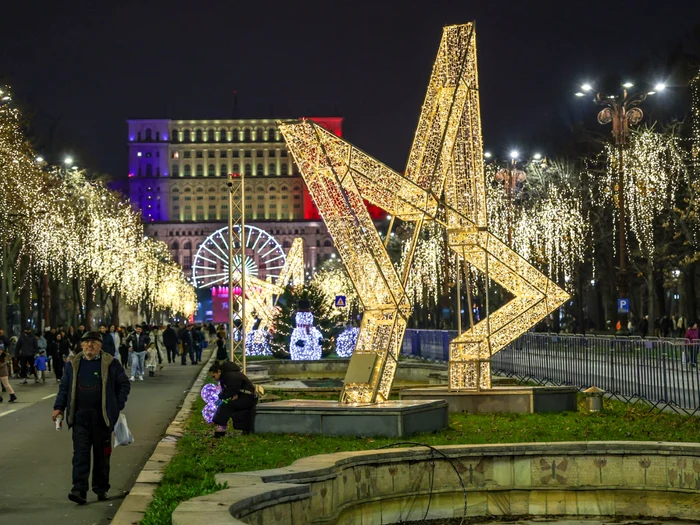 The festive lighting remains on until January 12/PHOTO: Facebook PMB
