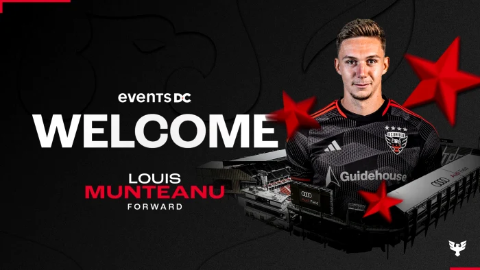 Louis Munteanu, presented on the official website of the Americans 