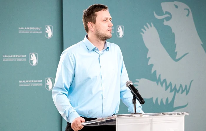 Jens‑Frederik Nielsen believes that Greenland has no reason to panic. PHOTO: FB/Jens‑Frederik Nielsen