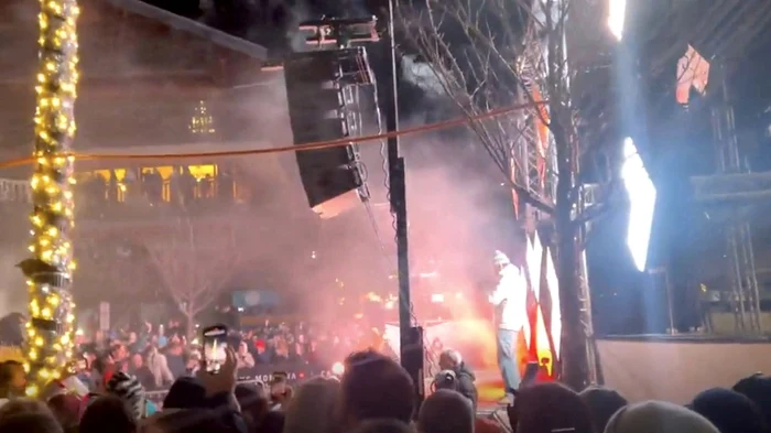 The fire in Crans Montana PHOTO: Profimedia