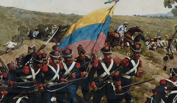 Trupele lui Bolivar în lupta pentru independență FOTO wikipedia