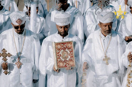 The faithful in Ethiopia celebrated Christmas PHOTO: X/ @UniqueMongolia