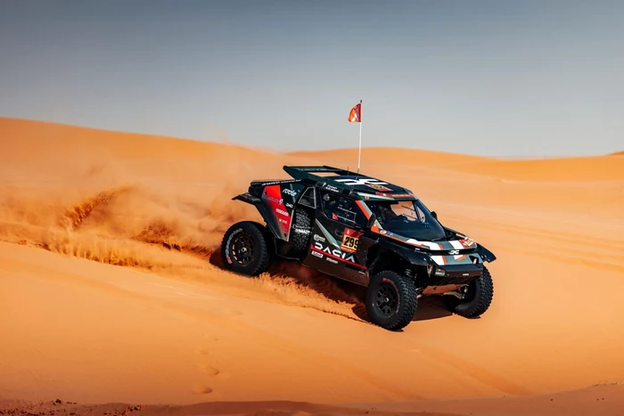Dacia Sandriders at the Dakar Rally 2026 PHOTO: Facebook