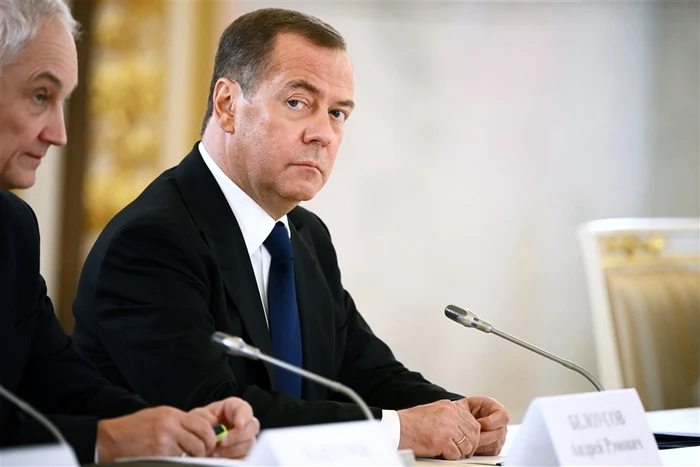 Vice President of the Security Council of the Russian Federation Dmitri Medvedev PHOTO: EPA EFE