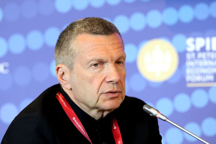 Vladimir Solovyov, one of the most vocal propagandists of the Putin regime/PHOTO: Profimedia