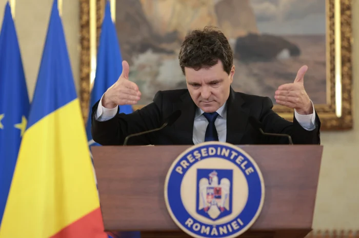 The head of state offered a position during a press conference PHOTO INQUAM/ George Călin